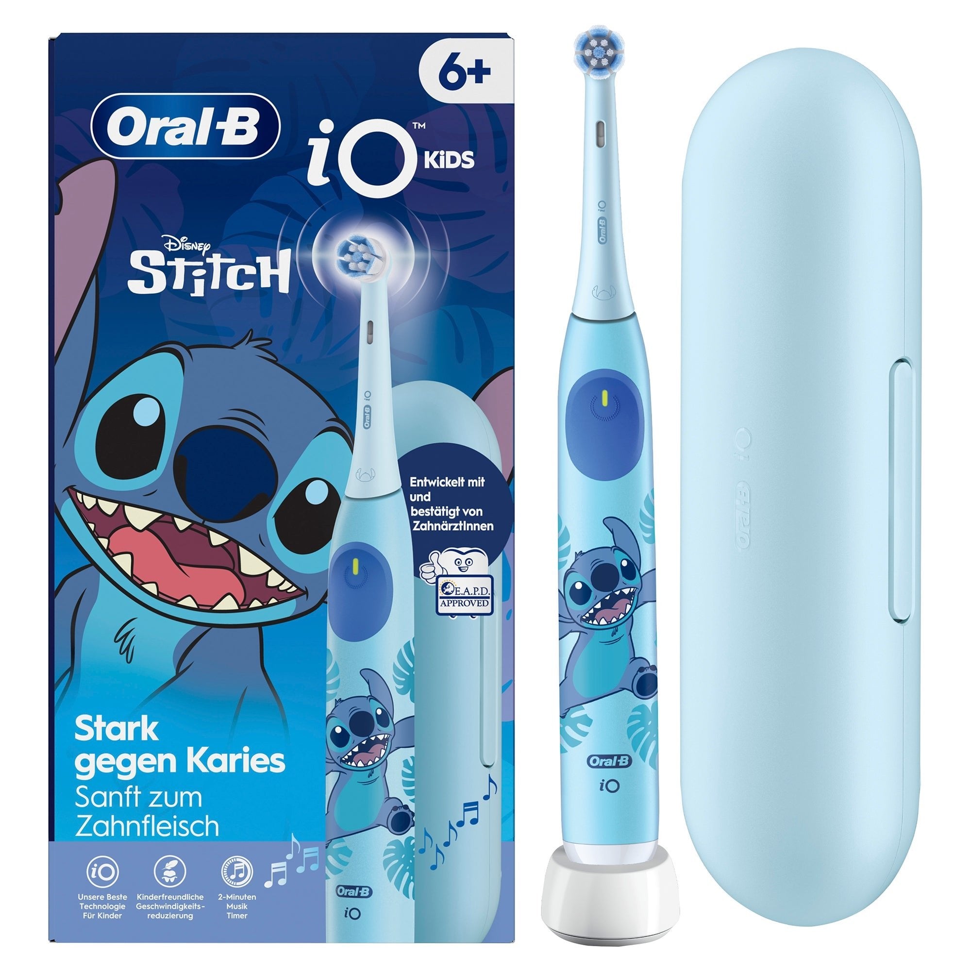 EAN 8700216931663 - Oral-B iO Kids Stitch Niño Cepillo dental giratorio Azul imagen 1