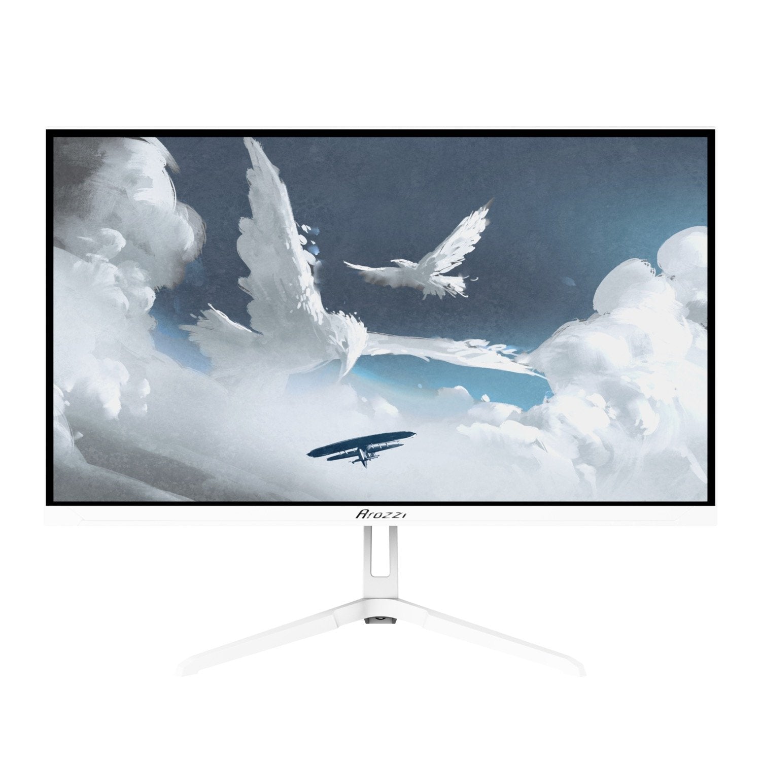 Arozzi Nova 24" Ips, 200hz, Computer Monitor - White