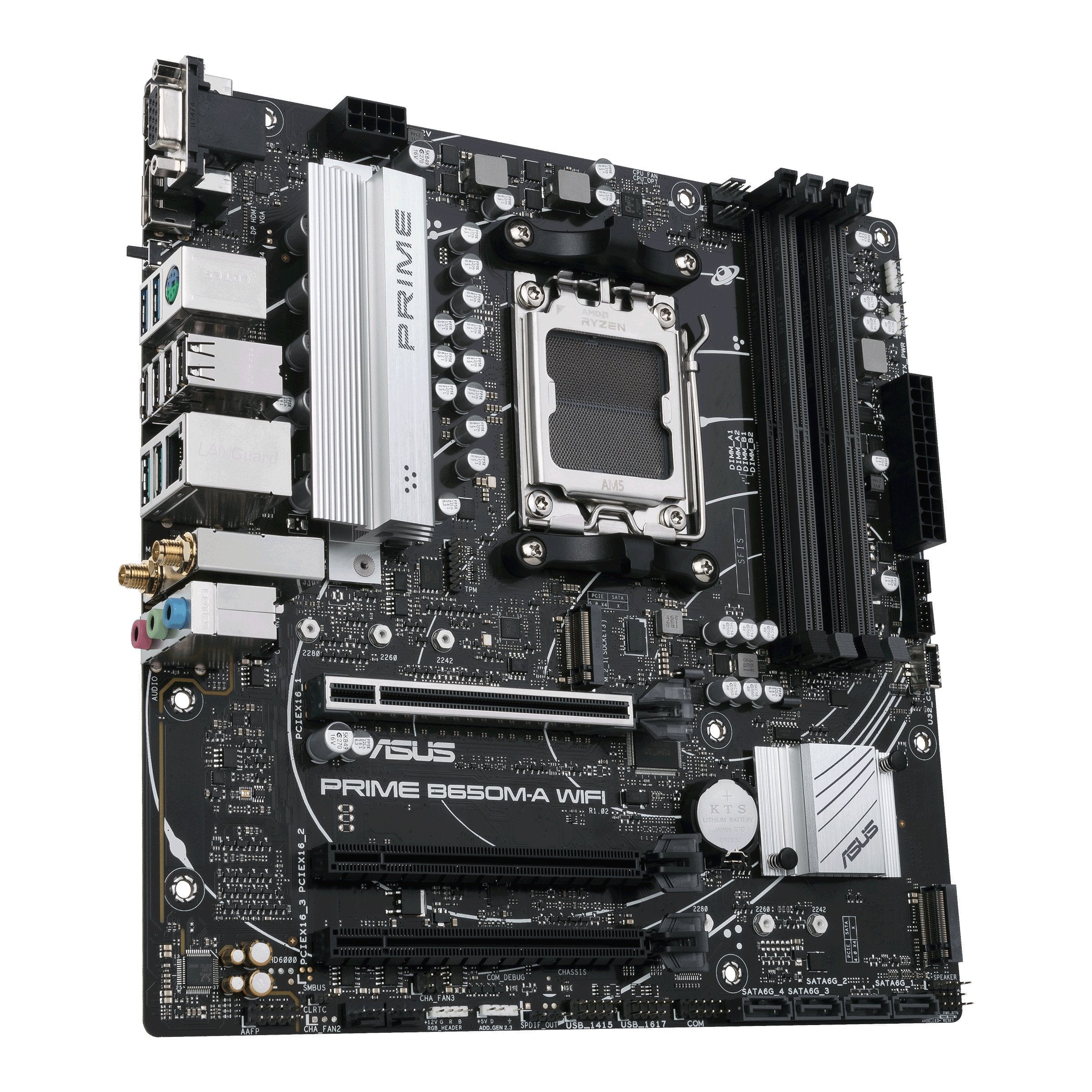 Placa Base Asus Prime B650m-A Wifi Amd,Am5,Ddr5,Matx