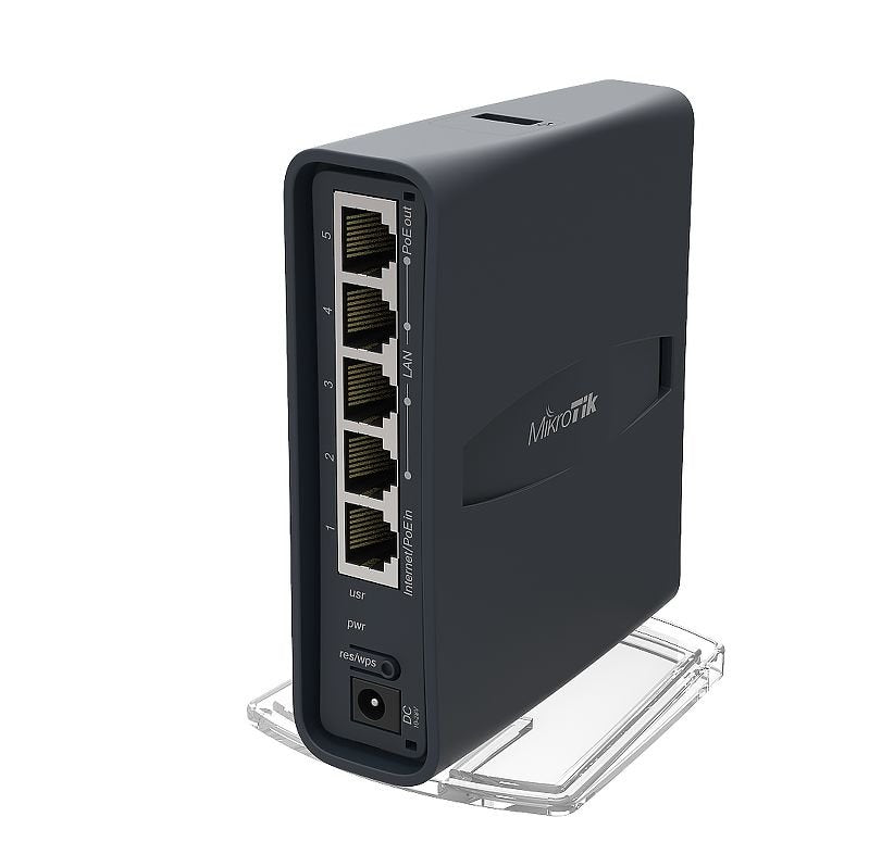EAN 4752224003225 - Mikrotik hAP ac lite tower Negro Energía sobre Ethernet (PoE) imagen 3