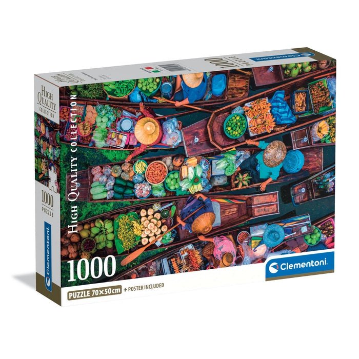 Puzzle Thai Floating Market High Quality 1000pzs