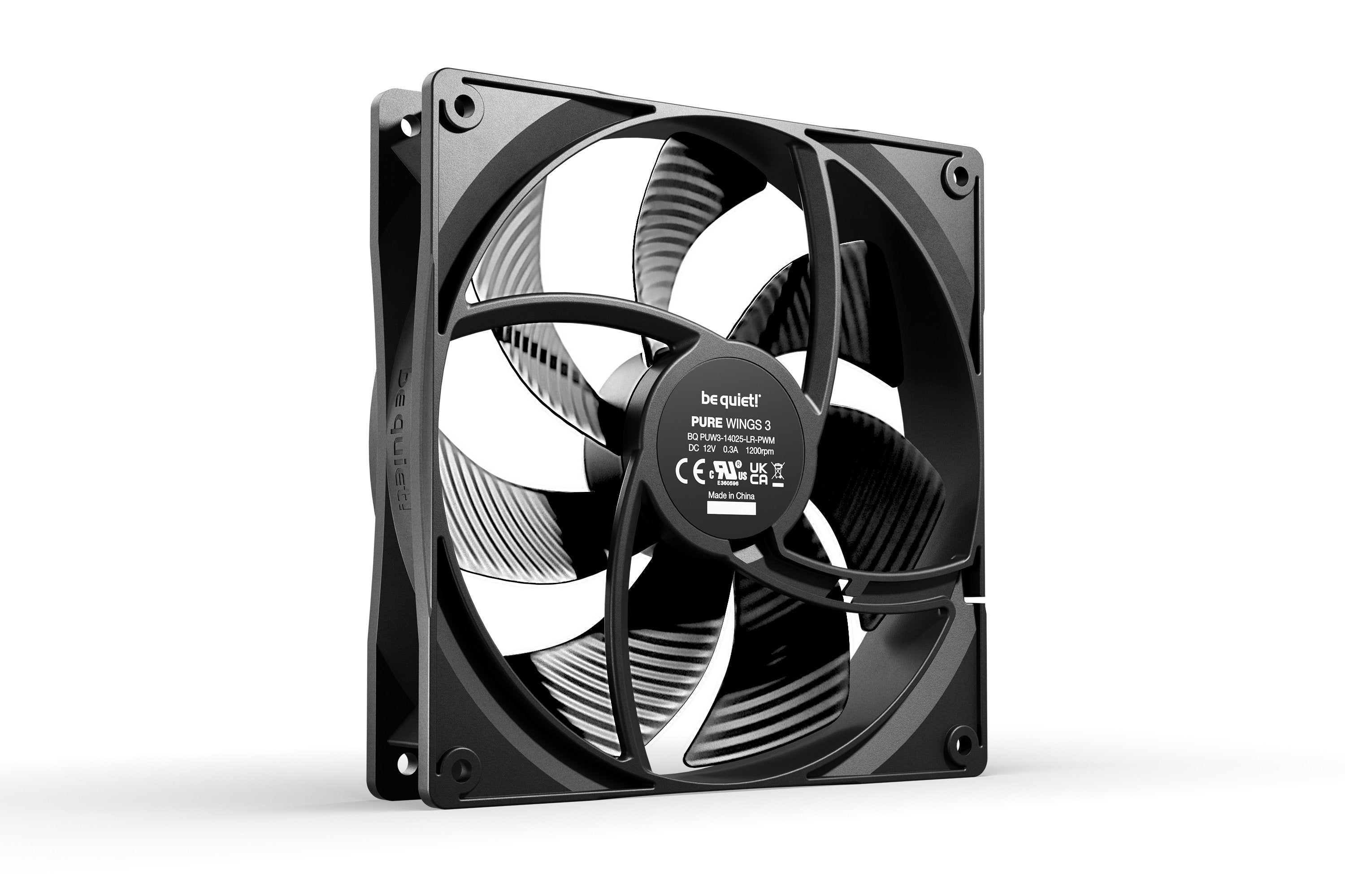EAN 4260052190807 - be quiet! Pure Wings 3 140mm PWM Carcasa del ordenador Ventilador 14 cm Negro 1 pieza(s) imagen 2