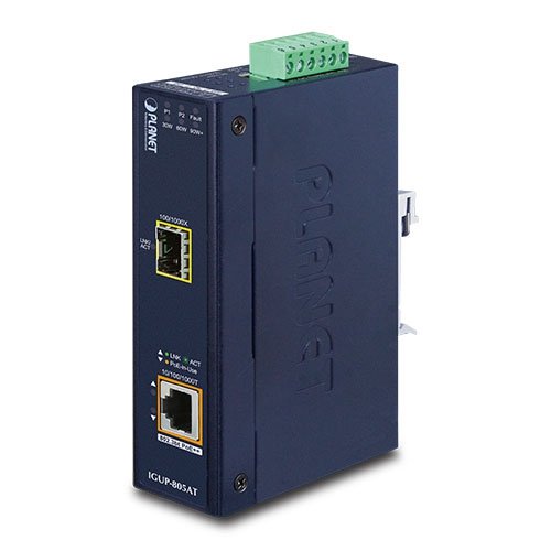 EAN 4711605284486 - PLANET IGUP-805AT convertidor de medio 1000 Mbit/s Azul imagen 1
