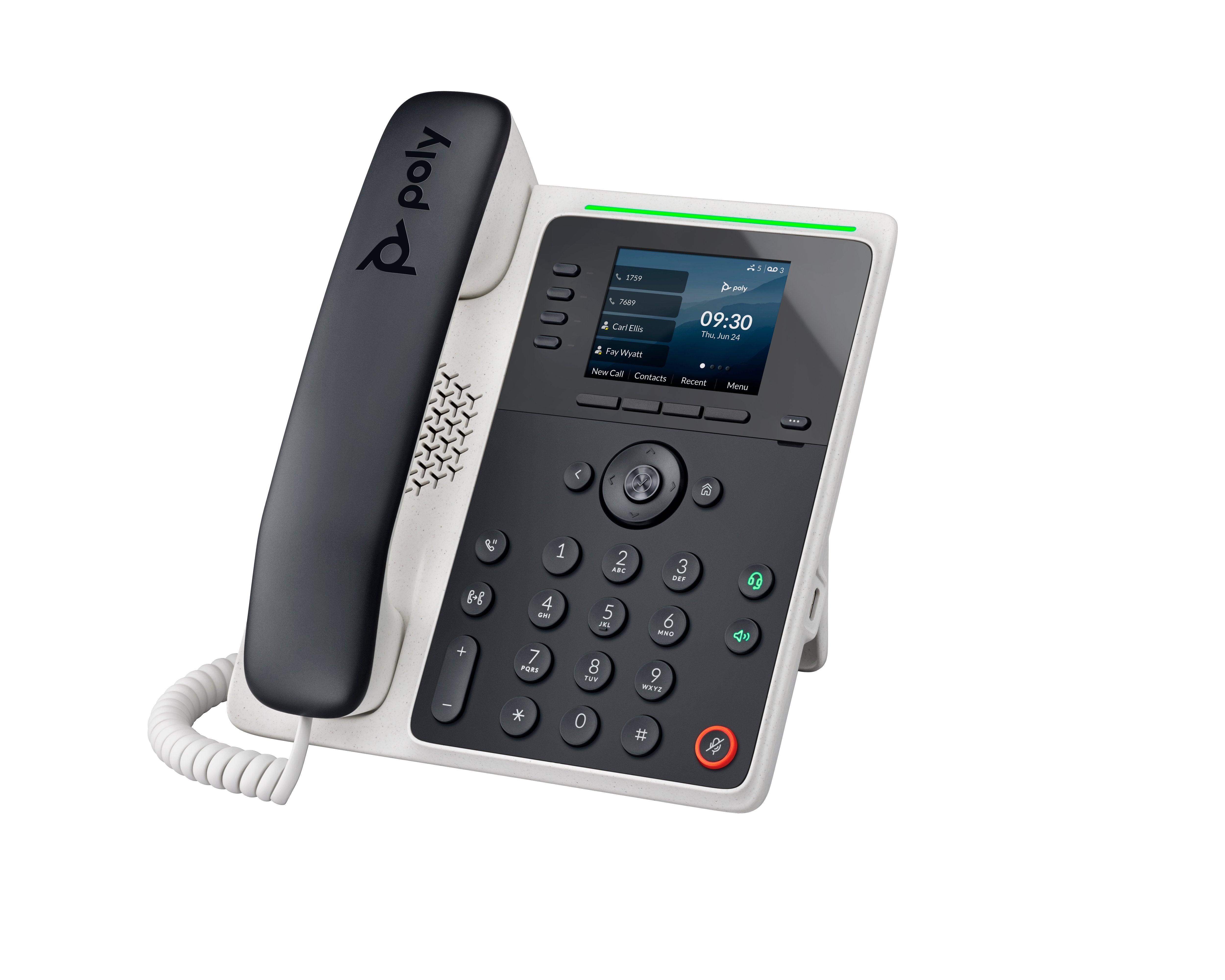 EAN 0197497341355 - Poly Edge E220 IP Phone and PoE-enabled teléfono IP Negro 4 líneas IPS imagen 3