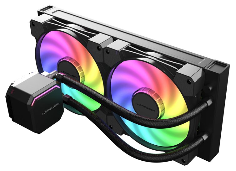 EAN 4262443280371 - LC-Power LC-CC-240-B-ARGB sistema de refrigeración para ordenador Procesador Sistema de refrigeración líq imagen 3