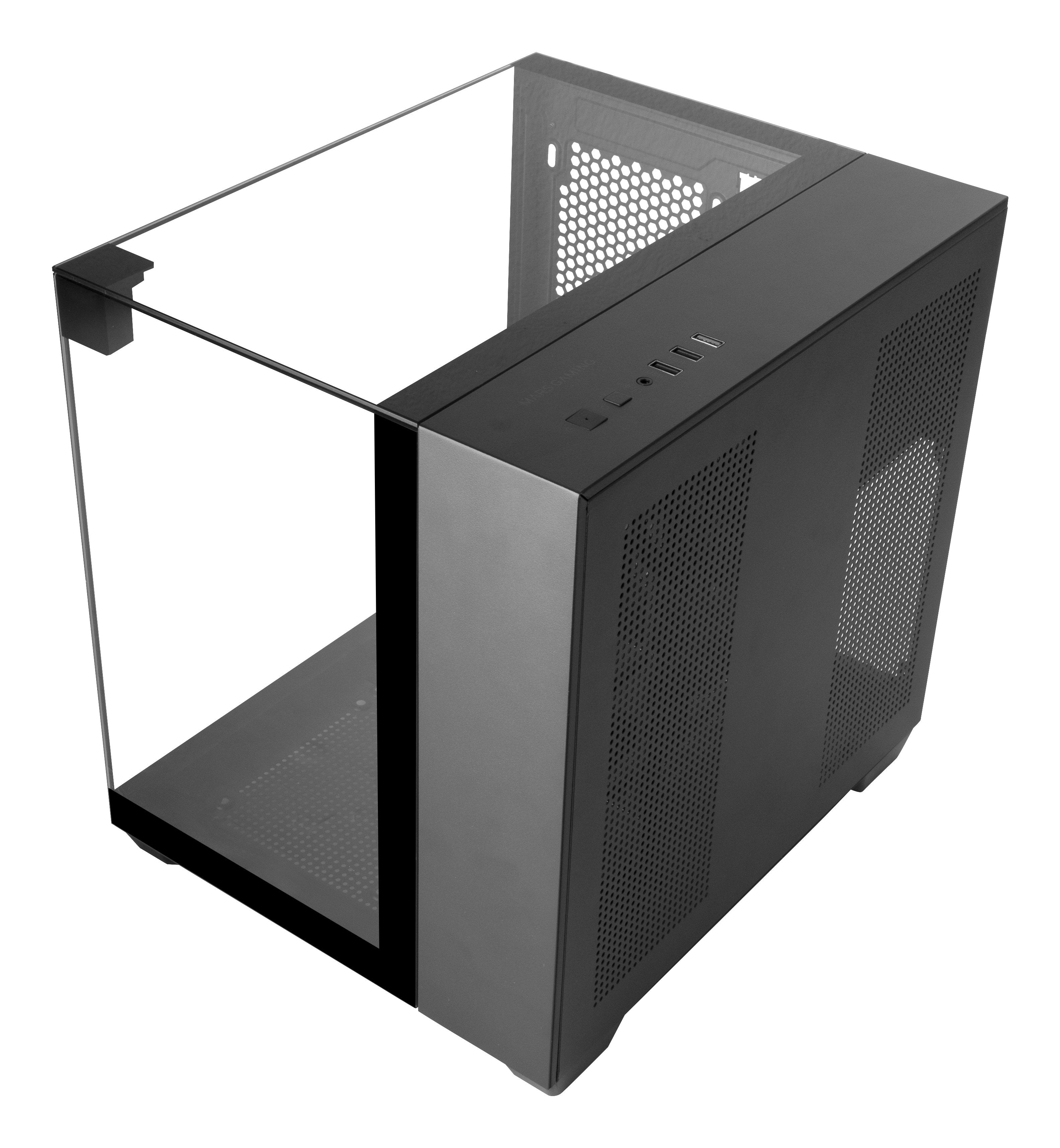 EAN 8435693109839 - Mars Gaming MC-VISIONM Mini Tower Negro imagen 1