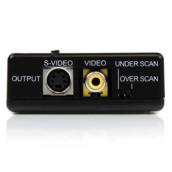Startech Conversor De Video Vga Hd15 A Rca O S-Video