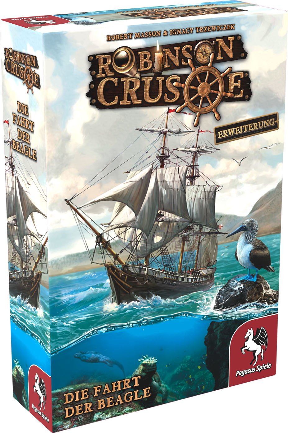 Pegasus Robinson Crusoe: El Viaje Del Beagle, Expansión Del Juego De Mesa 51946g
