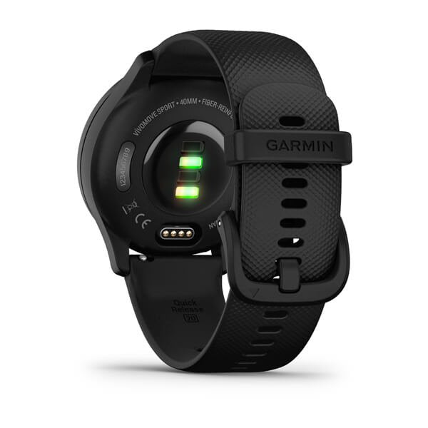 Smartwatch Garmin Vivomove Sport Notificaciones Frecuencia Cardíaca Gps Negro Pizarra
