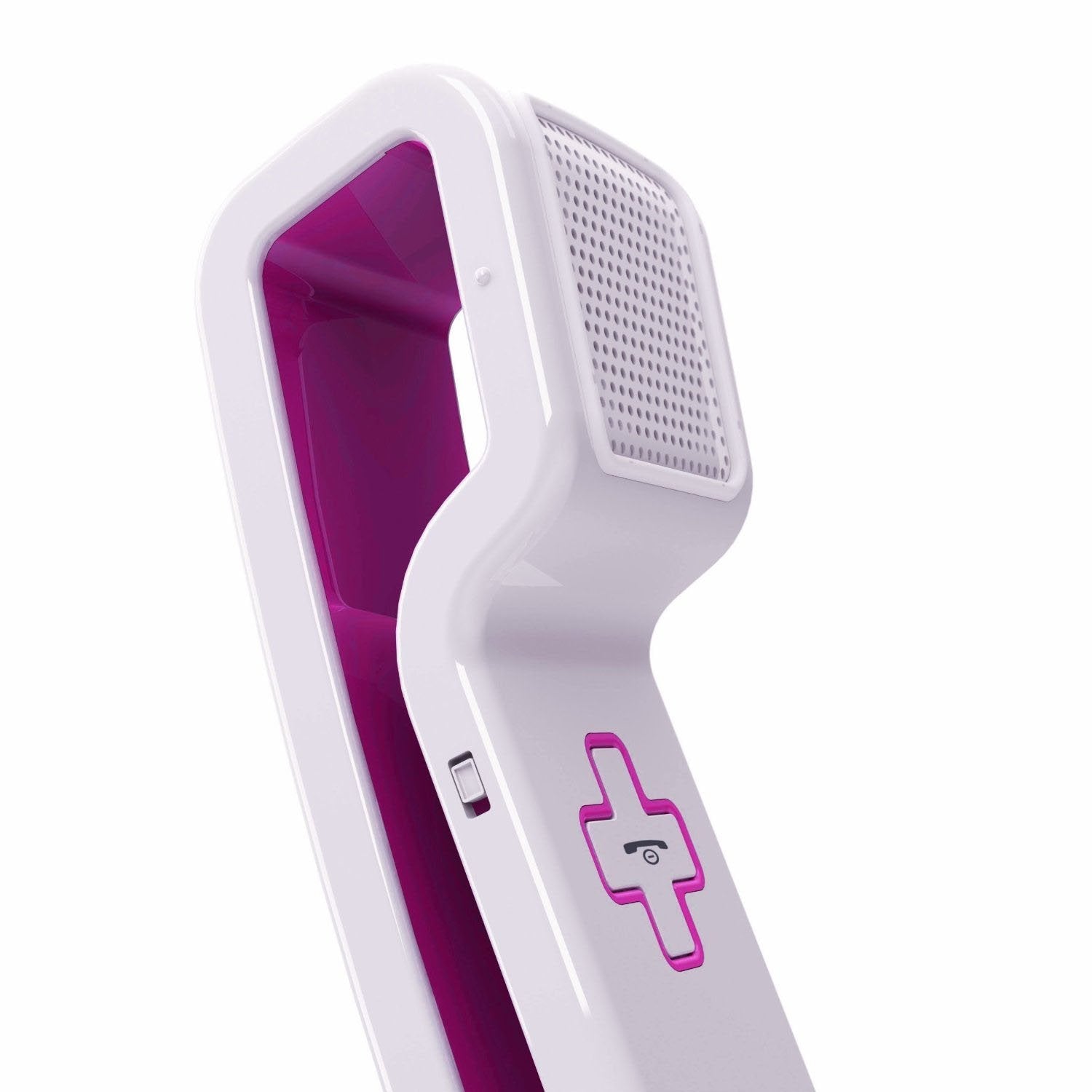 Cornetta Earphone Jack 3.5 Swissvoice Ch05 White Pink