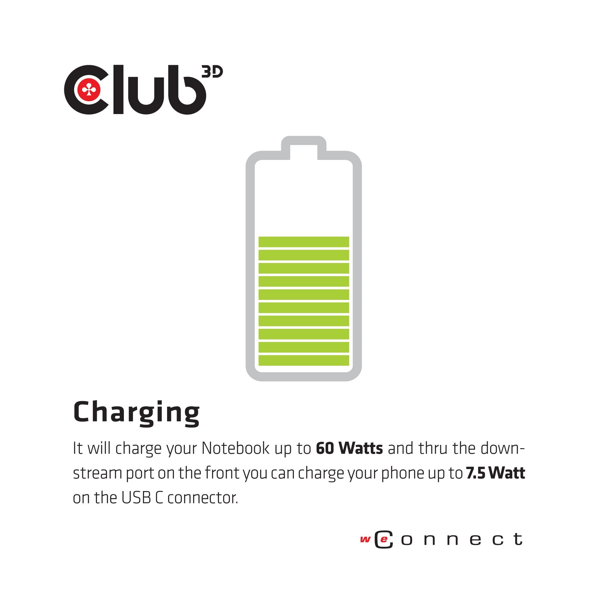 EAN 8719214471293 - CLUB3D CSV-1562 base para portátil y replicador de puertos Acoplamiento USB 3.2 Gen 1 (3.1 Gen 1) Type-C imagen 10