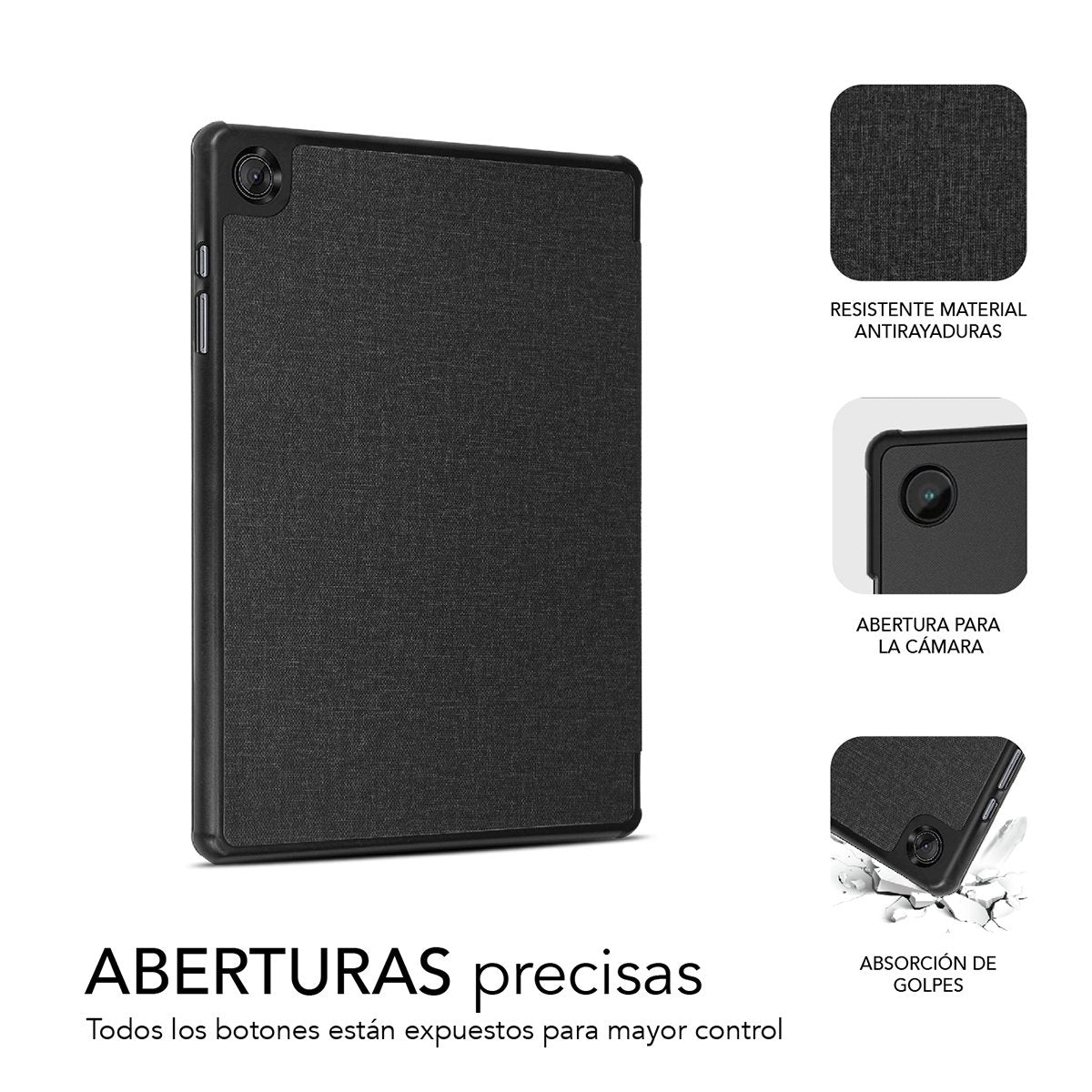 EAN 8436586742140 - SUBBLIM SUBCST-5SC020 funda para tablet 26,7 cm (10.5") Folio Negro imagen 3