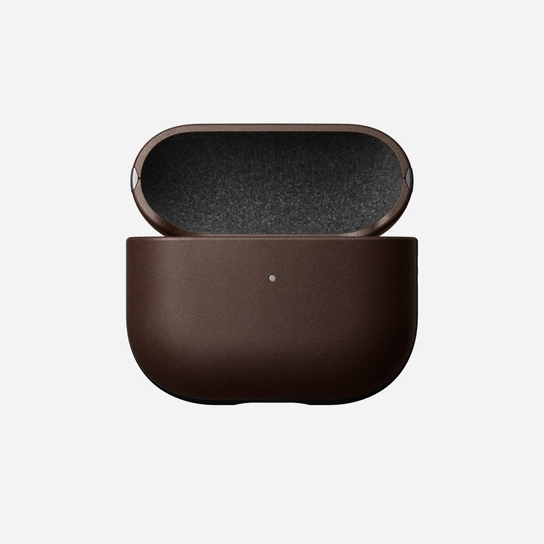 Nomad Airpods V3 Case Rustic Brown Leather