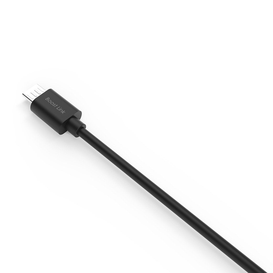 Silicon Cable De Alimentacion Microusb - Usb Boost Link Lk30 1m 2.4a Black