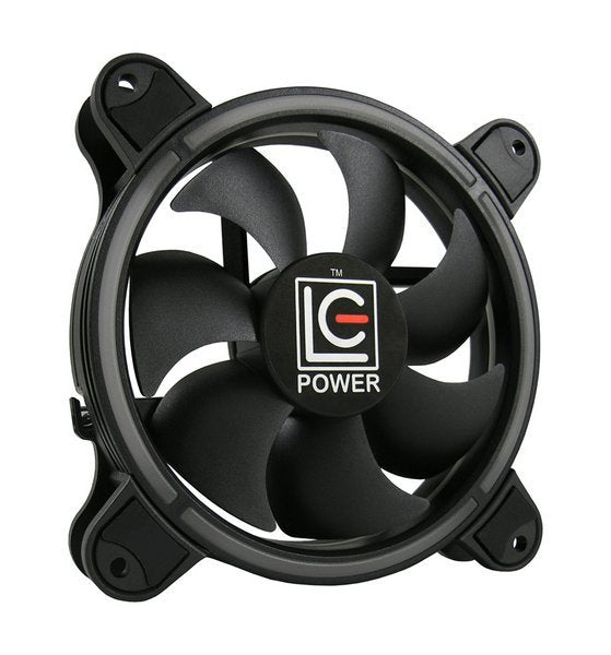 Lc-Power Lc-Cf-Rgb-Combo Ventilador De Pc Carcasa Del Ordenador 12 Cm Negro