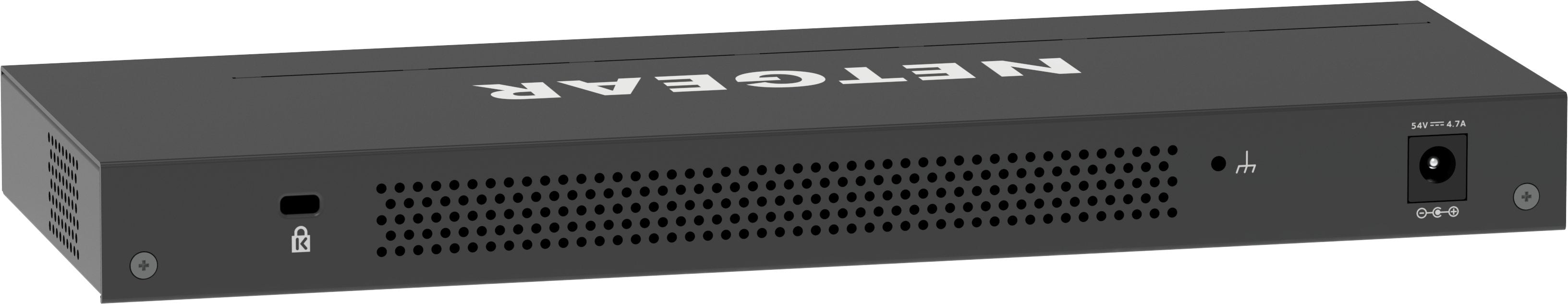 EAN 0606449154405 - NETGEAR 16-Port High-Power PoE+ Gigabit Ethernet Plus Switch (231W) with 1 SFP port (GS316EPP) Gestionado imagen 9