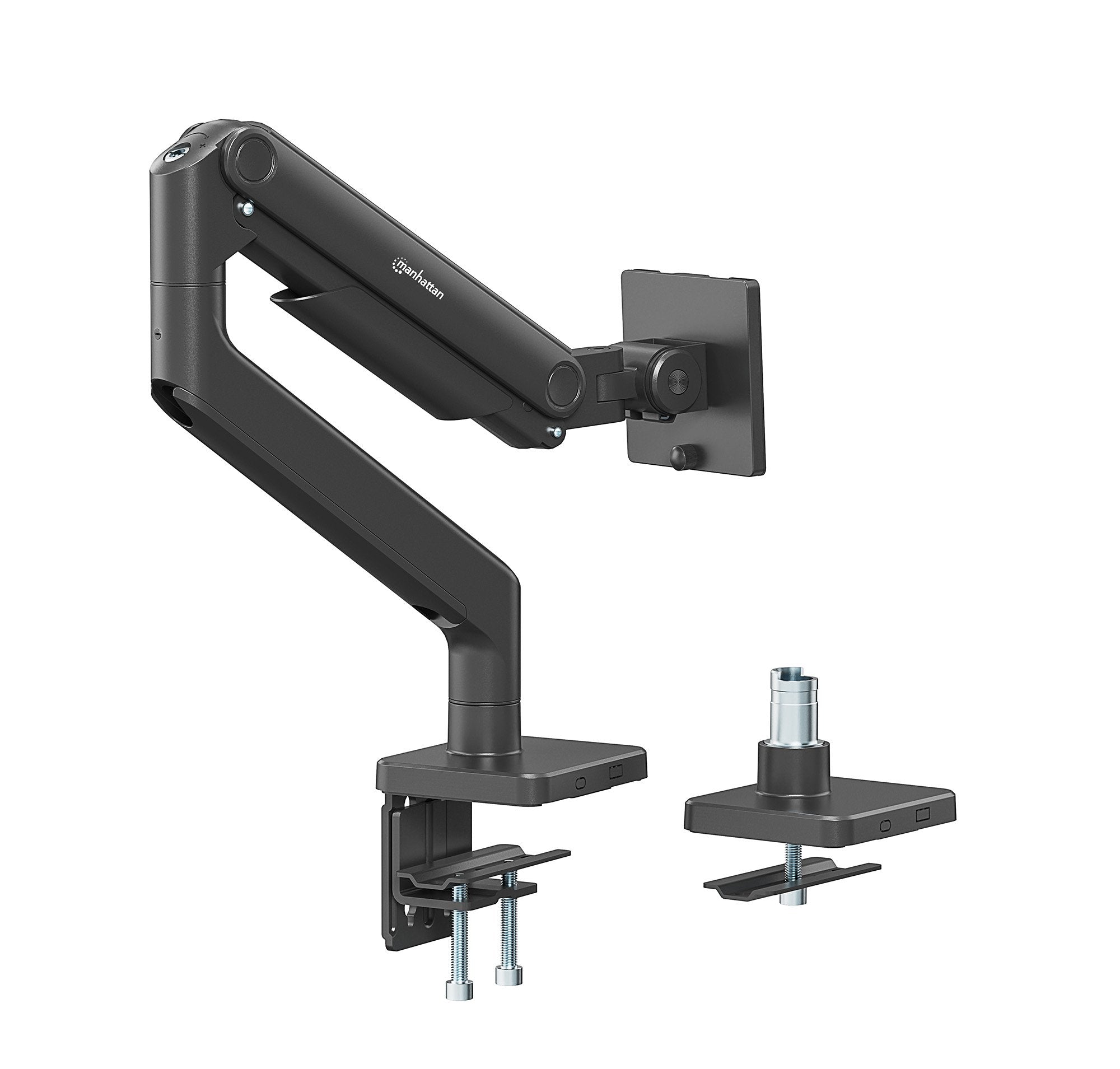 EAN 0766623462570 - Manhattan 462570 soporte para monitor 124,5 cm (49") Escritorio Negro imagen 8