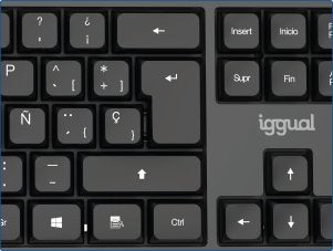 Teclado Oficina Usb Estándar Ck-Office-105t Negro