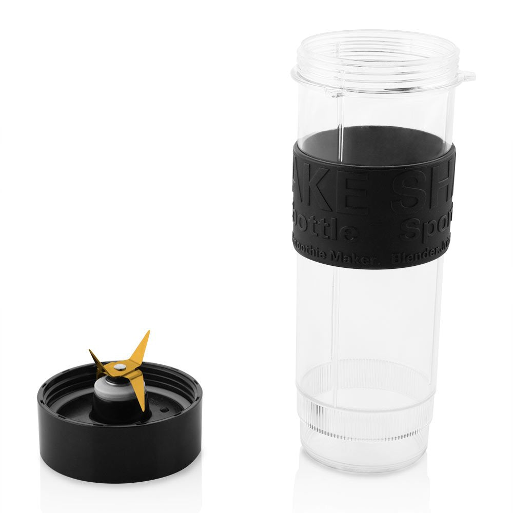 Batidora Orbegozo Bv 7500 Blend&Go De Vaso Con 300w De Potencia Y Cuchillas De Titanio - Incluye 2 Vasos Con Boquilla