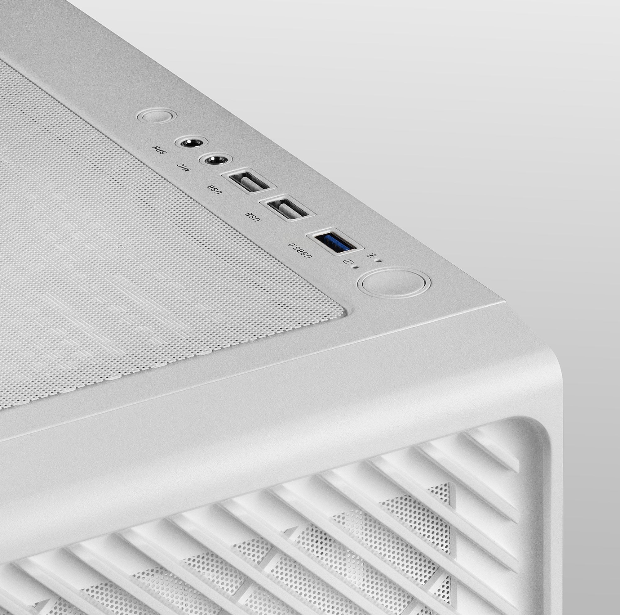 Caja Gaming Semitorre Mars Gaming Mc-F Blanca