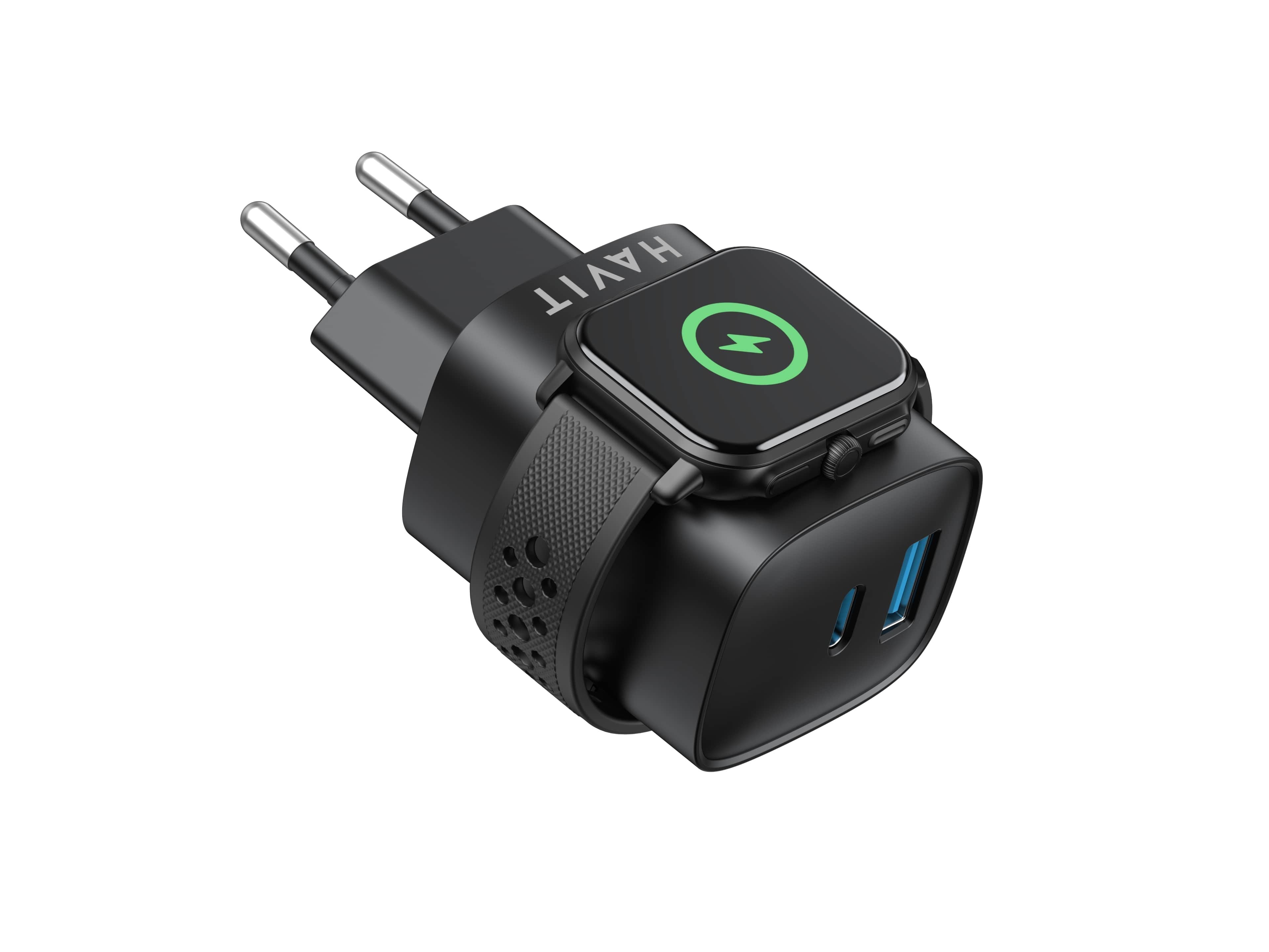 EAN 6939119081065 - Havit 6939119081065 cargador de dispositivo móvil Negro Cargador inalámbrico Carga rápida Interior imagen 4