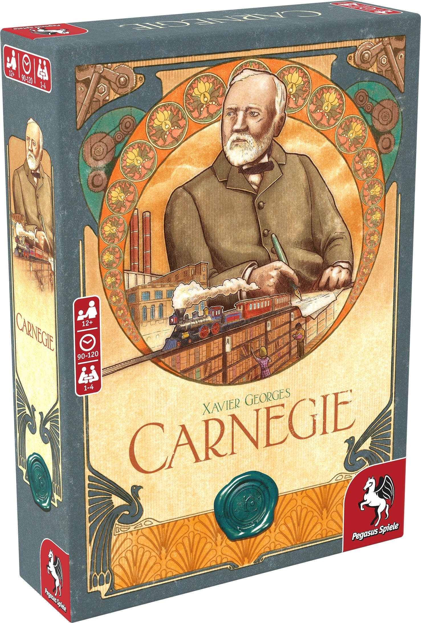 Pegasus Carnegie, Juego De Mesa 57007g