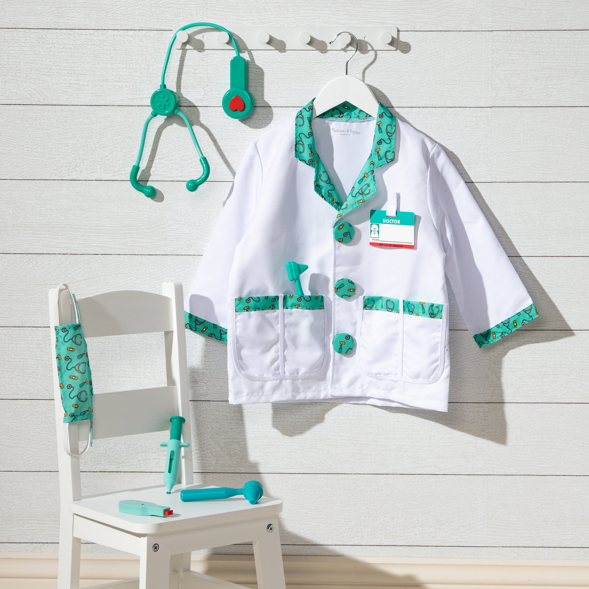 EAN 0681147005778 - Melissa & Doug MPP RLP Doctor Rl Ply Costume Set GML Niño Unisex Uniforme imagen 7