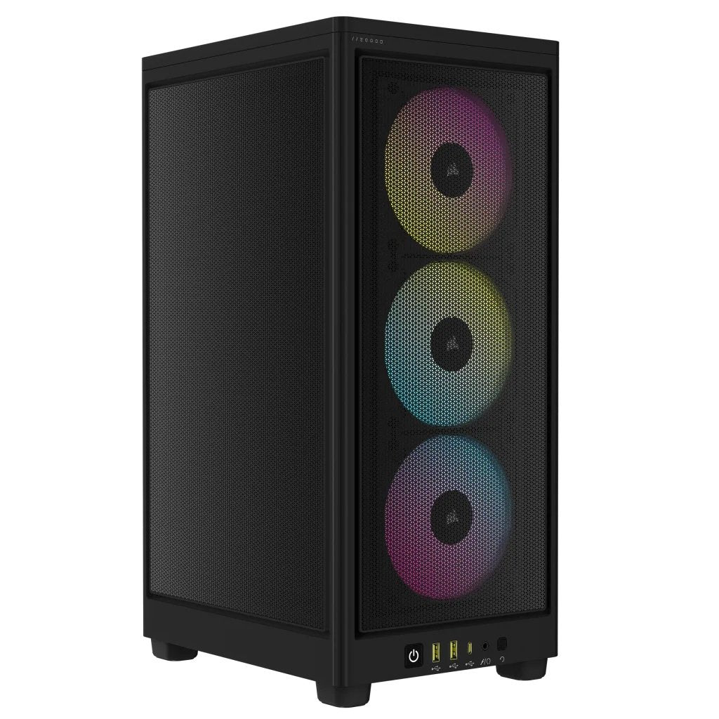 Caja Mini Itx Icue 2000d Rgb Airflow Black Corsair