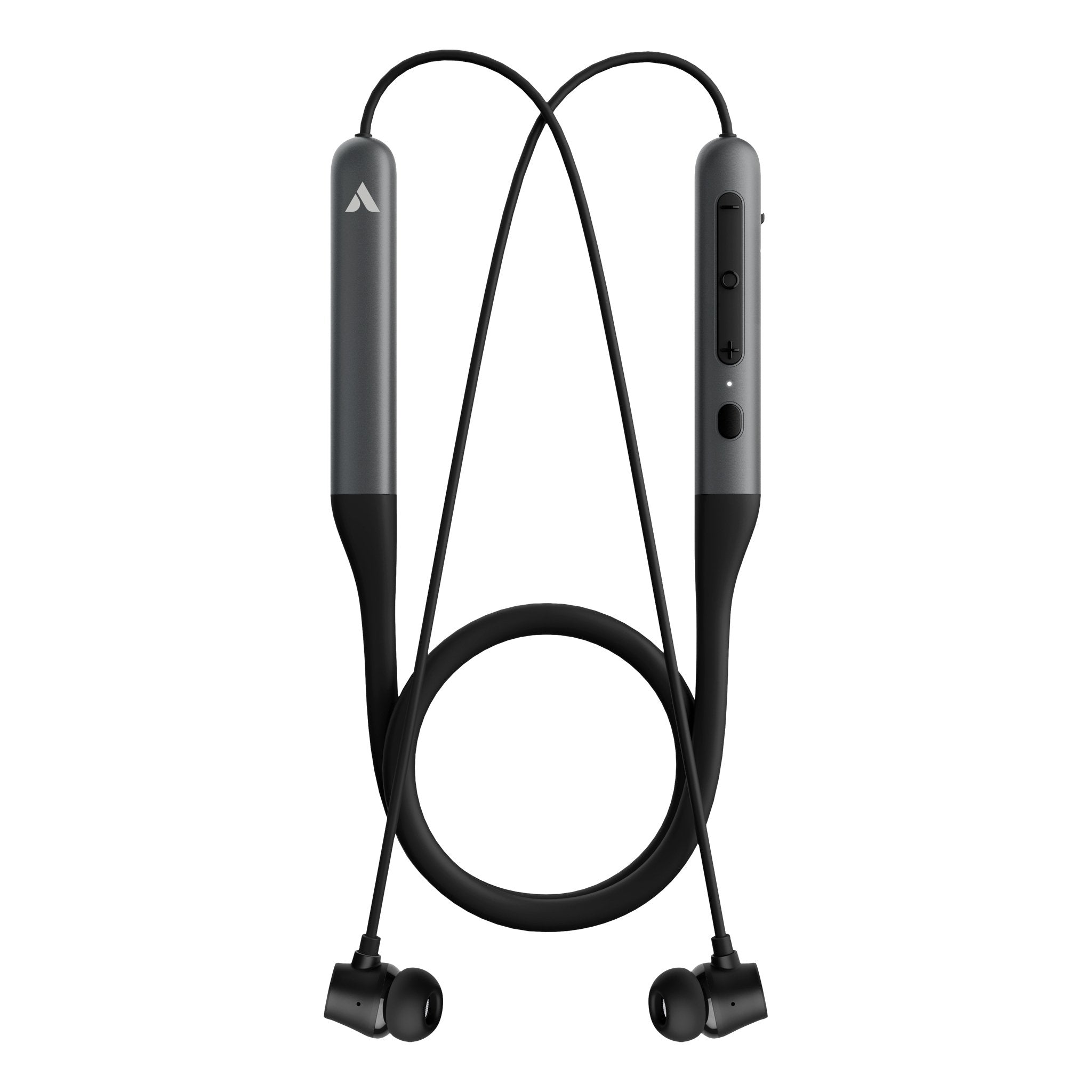 Trusound Anc Neckband Earbuds, Black
