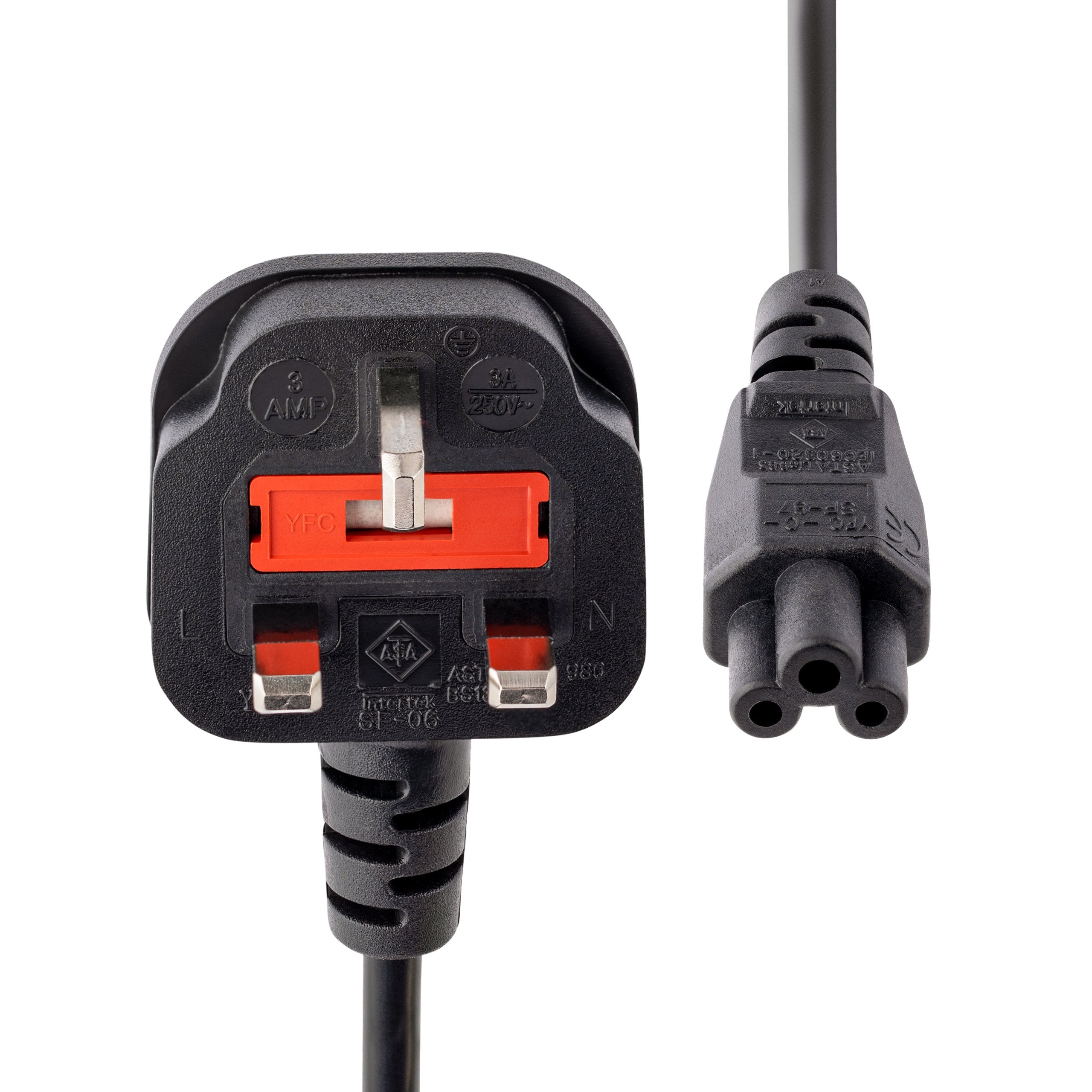 EAN 0065030859417 - StarTech.com PXTNB3SUK2M cable de transmisión Negro C5 acoplador imagen 2