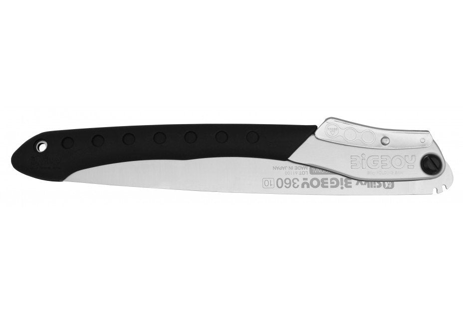 Serrucho Silky Ksi635036 Plegable De Corte Por Tracción 36 Cm Negro, Acero Inoxidable