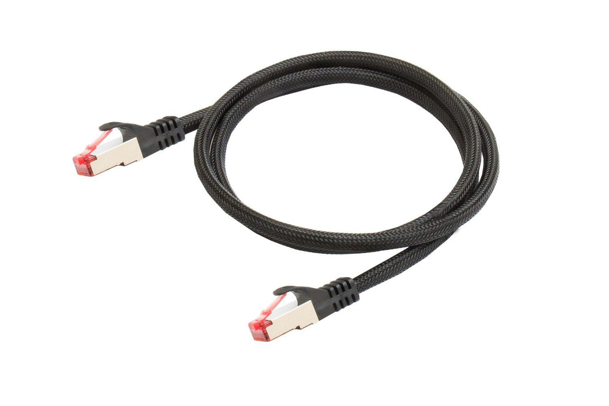 Python Rns Cable De Red Cat.6 S Ftp Pimf Pvc 250mhz Ofc 0,25m Negro