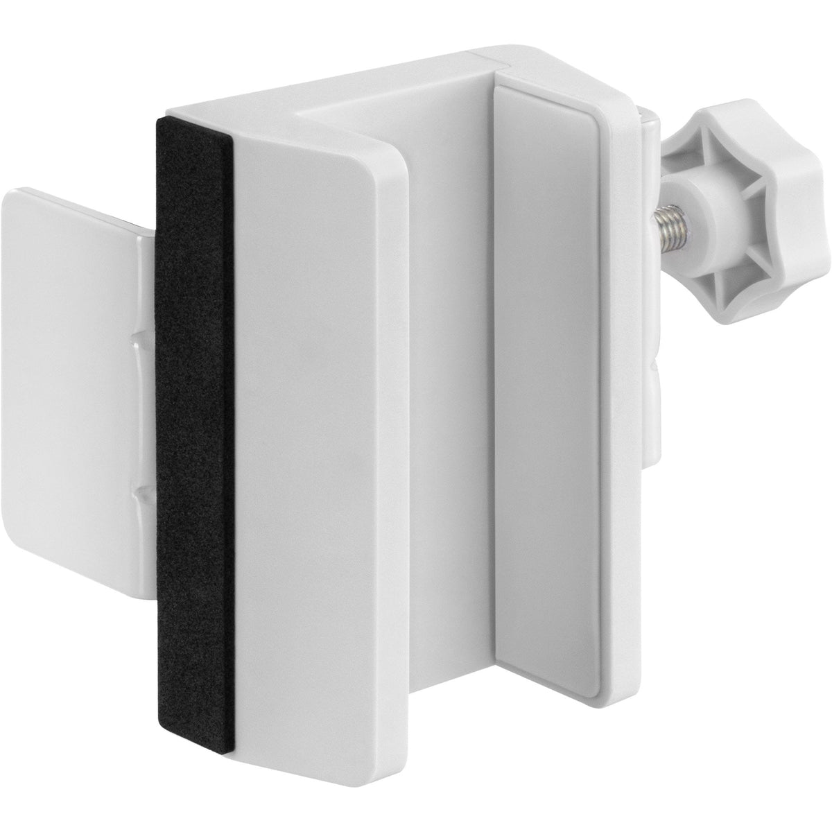 Abrazadera Para Pata De Mesa Inline Para Regleta Tornillo, Blanca
