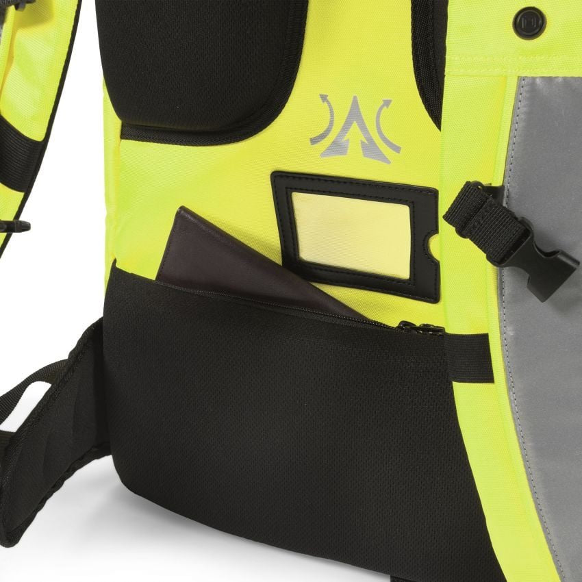 EAN 7640186417587 - DICOTA Hi-Vis mochila Amarillo Tereftalato de polietileno (PET), Termoplástico de poliuretano (TPU) imagen 8