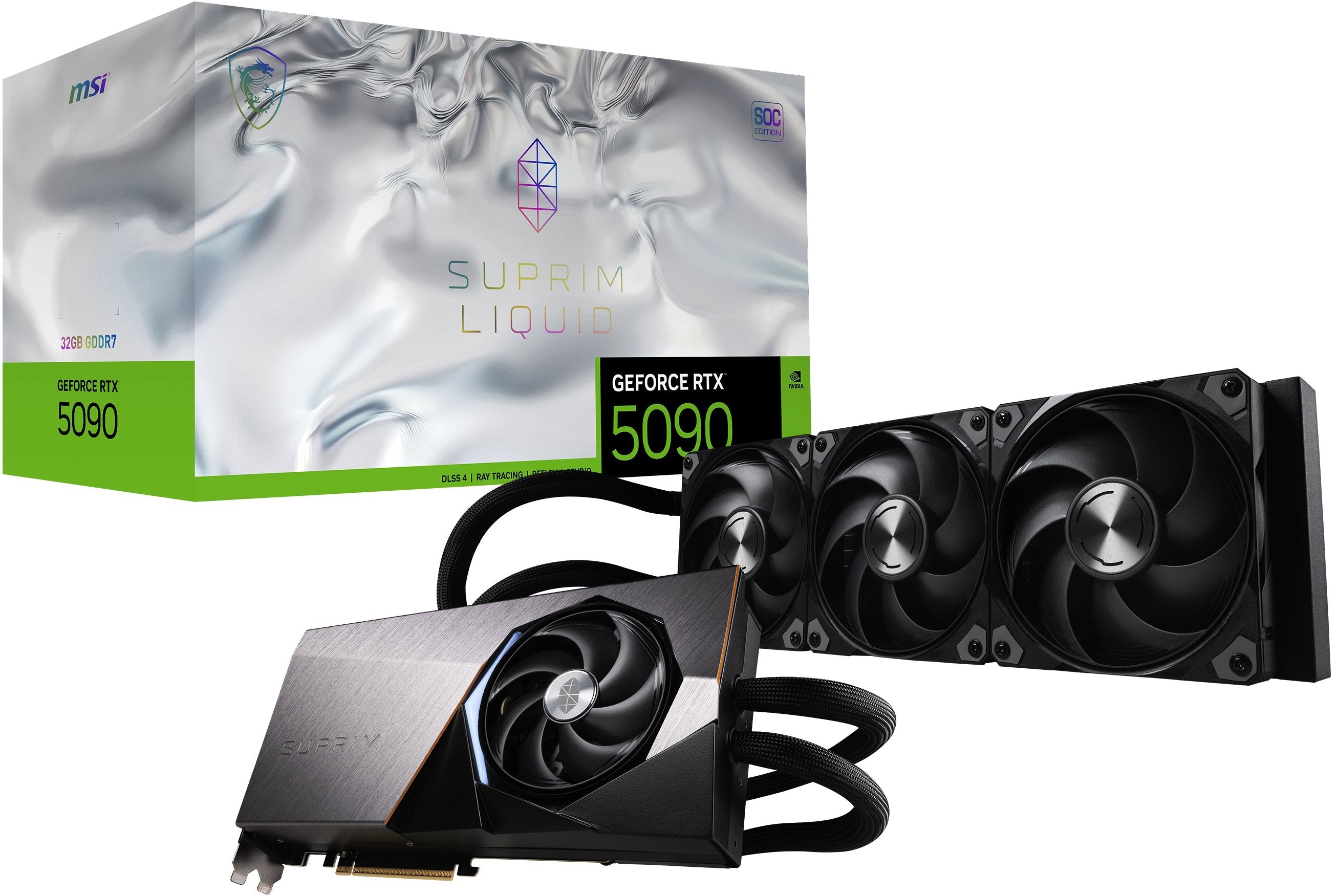 Tarjeta Grafica Msi Rtx 5090 32g Suprim Liquid Soc
