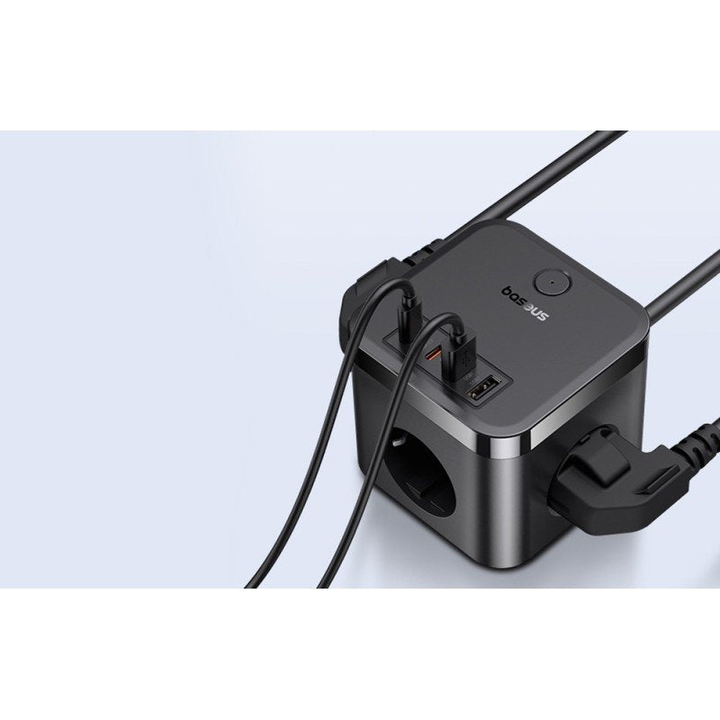 EAN 6932172651121 - Baseus PowerCombo Universal Negro Corriente alterna Interior imagen 4