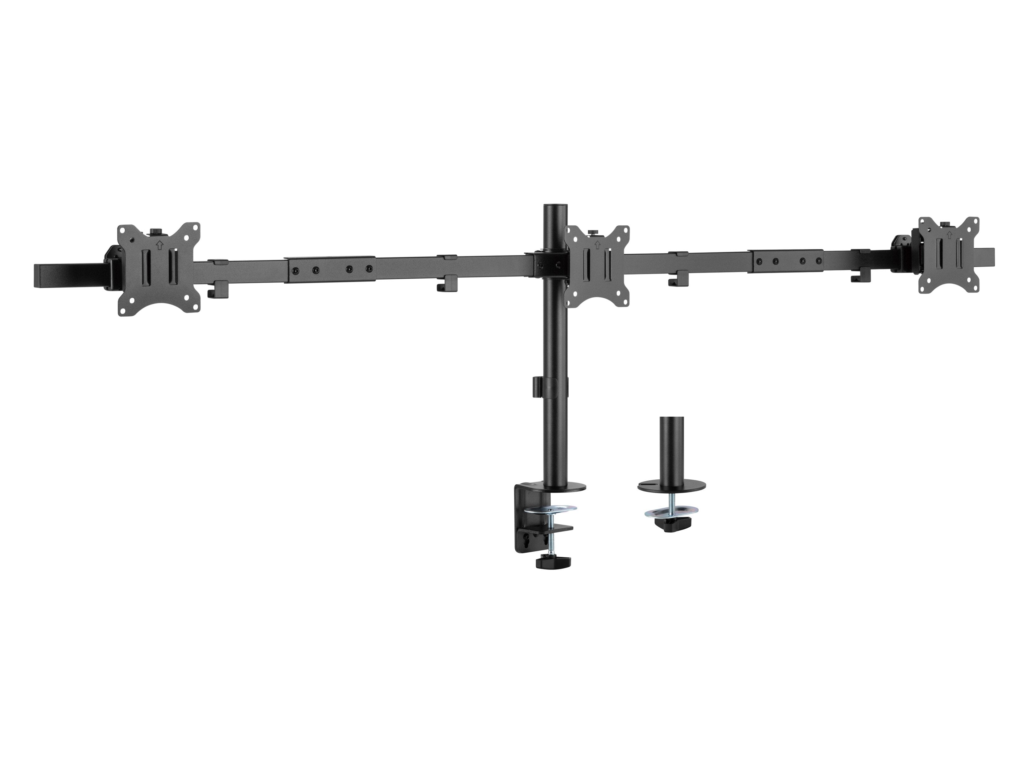 Soporte De Mesa Equip 650158 Para 3 Monitores De 17-32 Max. 7kg Por Pantalla Max.Vesa 100x100