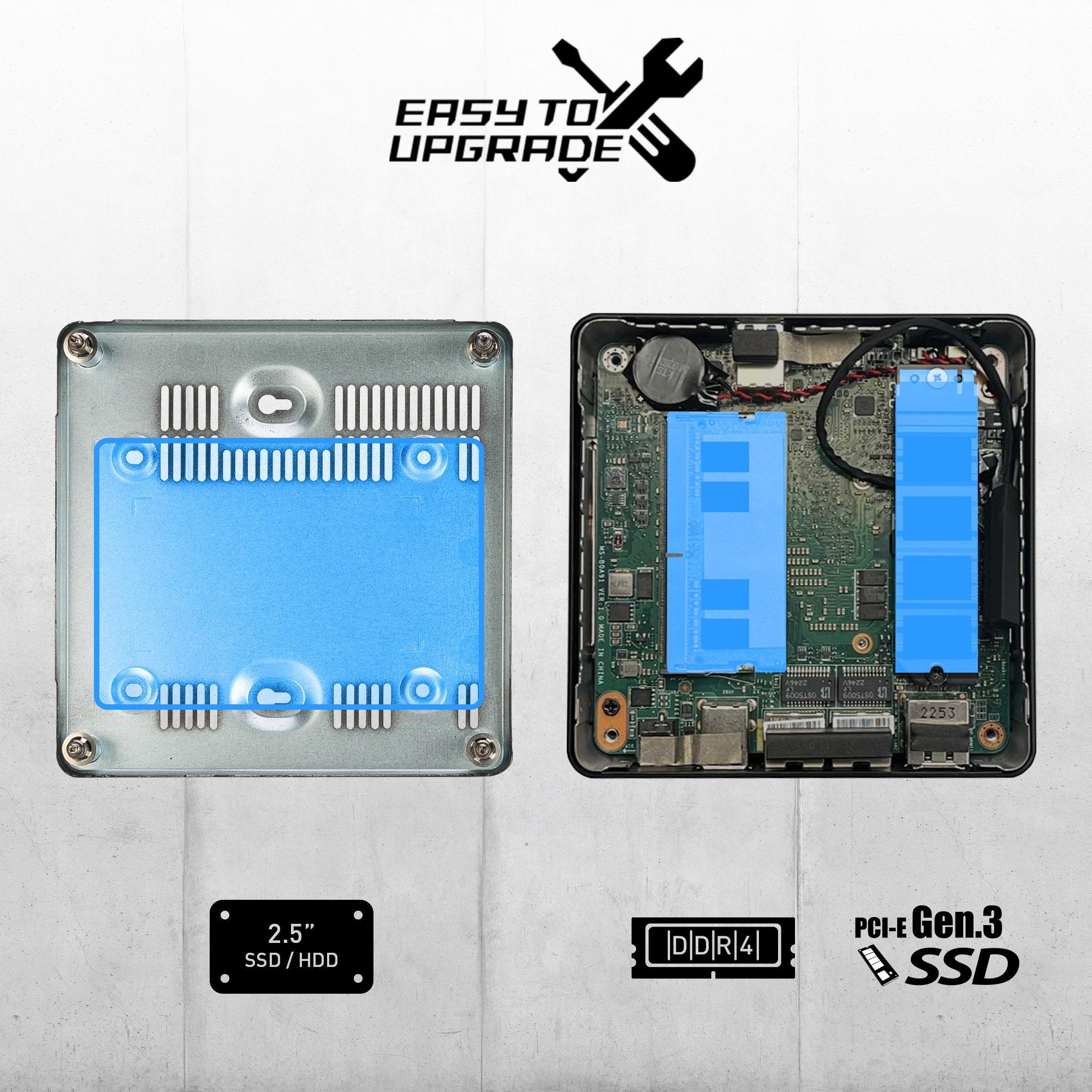 Msi Cubi N Adl-006de Intel N200 4gb 128gb Negro W11p