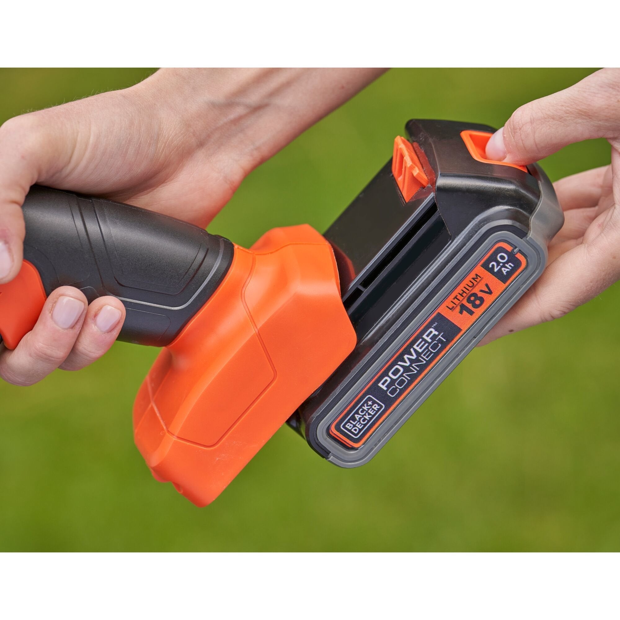 Cortasetos Black+Decker Bcss18d1-Qw Naranja