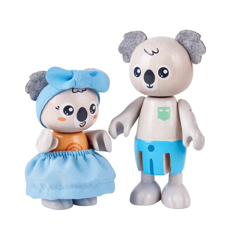 Figura De Juguete De La Familia Hape Koala E3528