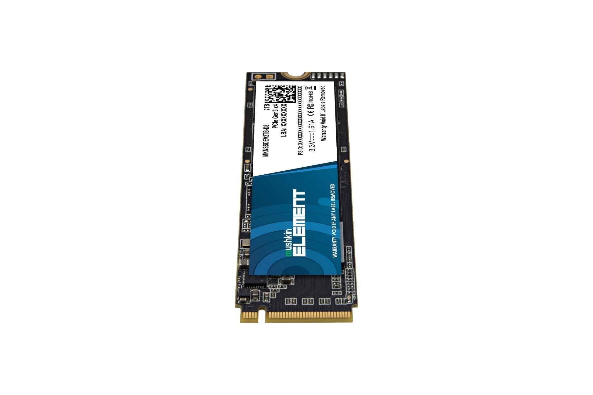 Ssd Mushkin Element M.2 2tb Pcie Gen3x4 Nvme