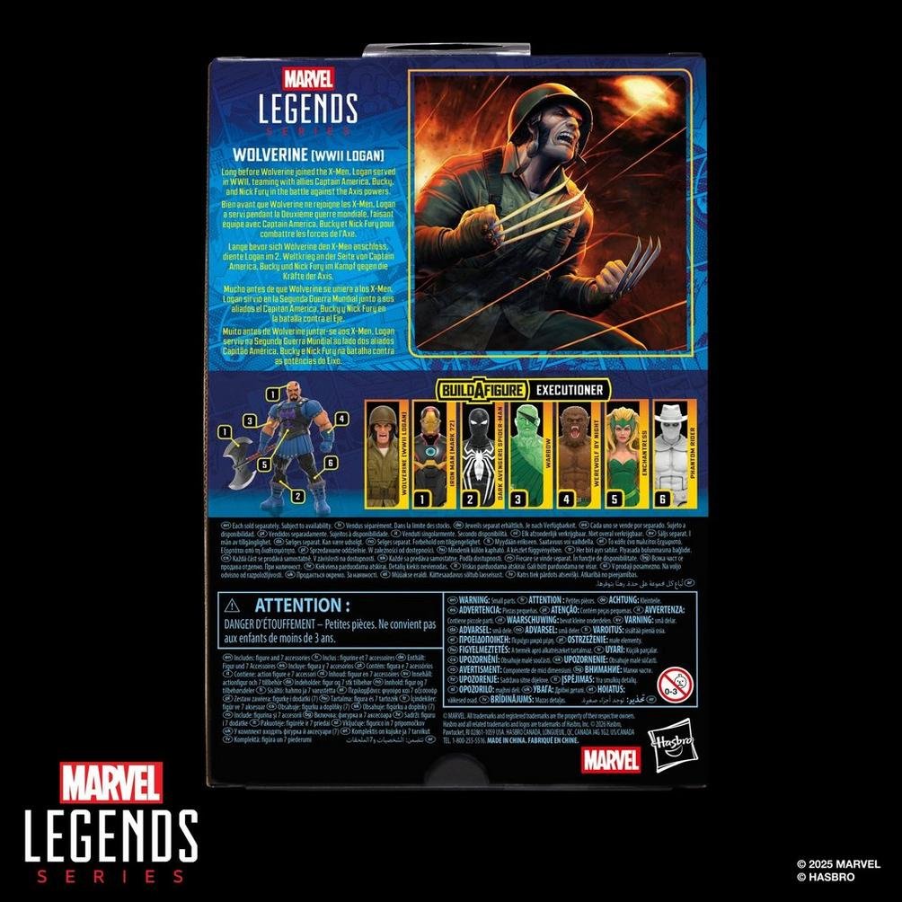 EAN 5010996317346 - Marvel Legends Series Wolverine (WWII Logan) imagen 10