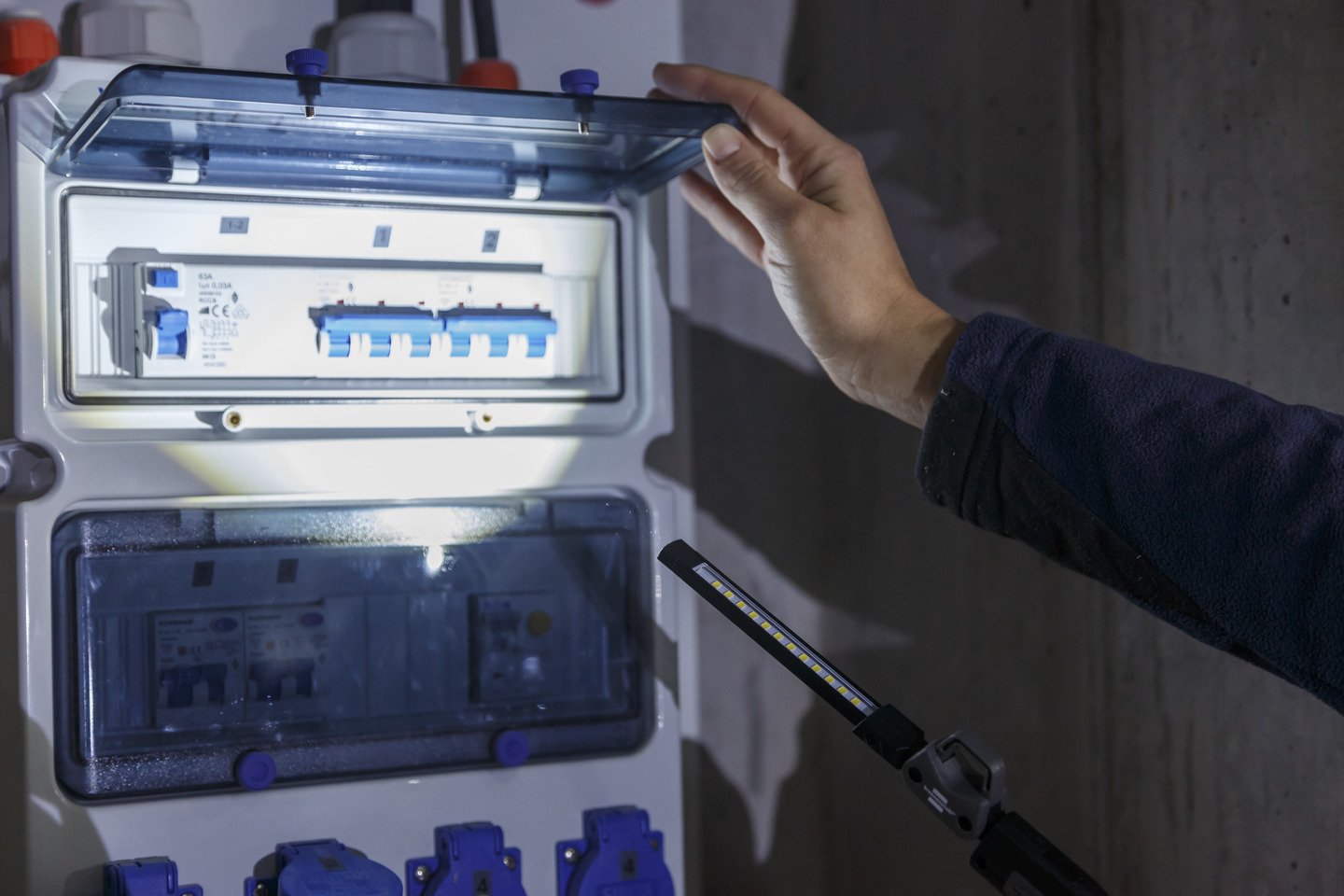 Brennenstuhl 1173730002 Luz De Trabajo Negro, Gris Led 3 W