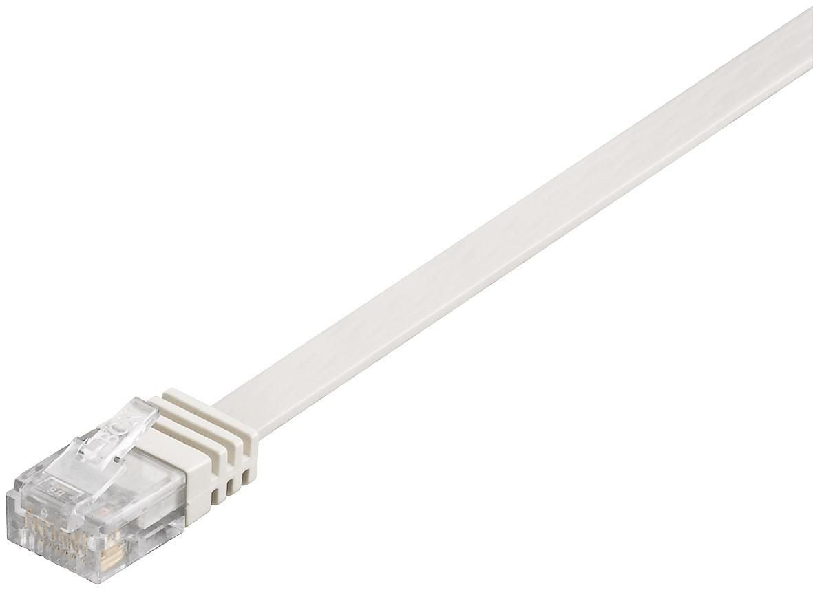 EAN 5712505707975 - Microconnect V-UTP60025W-FLAT cable de red Blanco 0,25 m Cat6 U/UTP (UTP) imagen 1