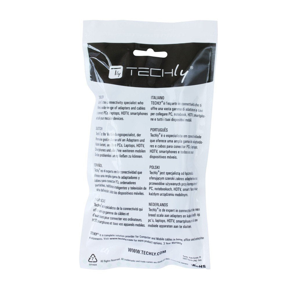 EAN 8057685306929 - Techly 3.0m HDMI M/M cable HDMI 3 m HDMI tipo A (Estándar) Blanco imagen 7