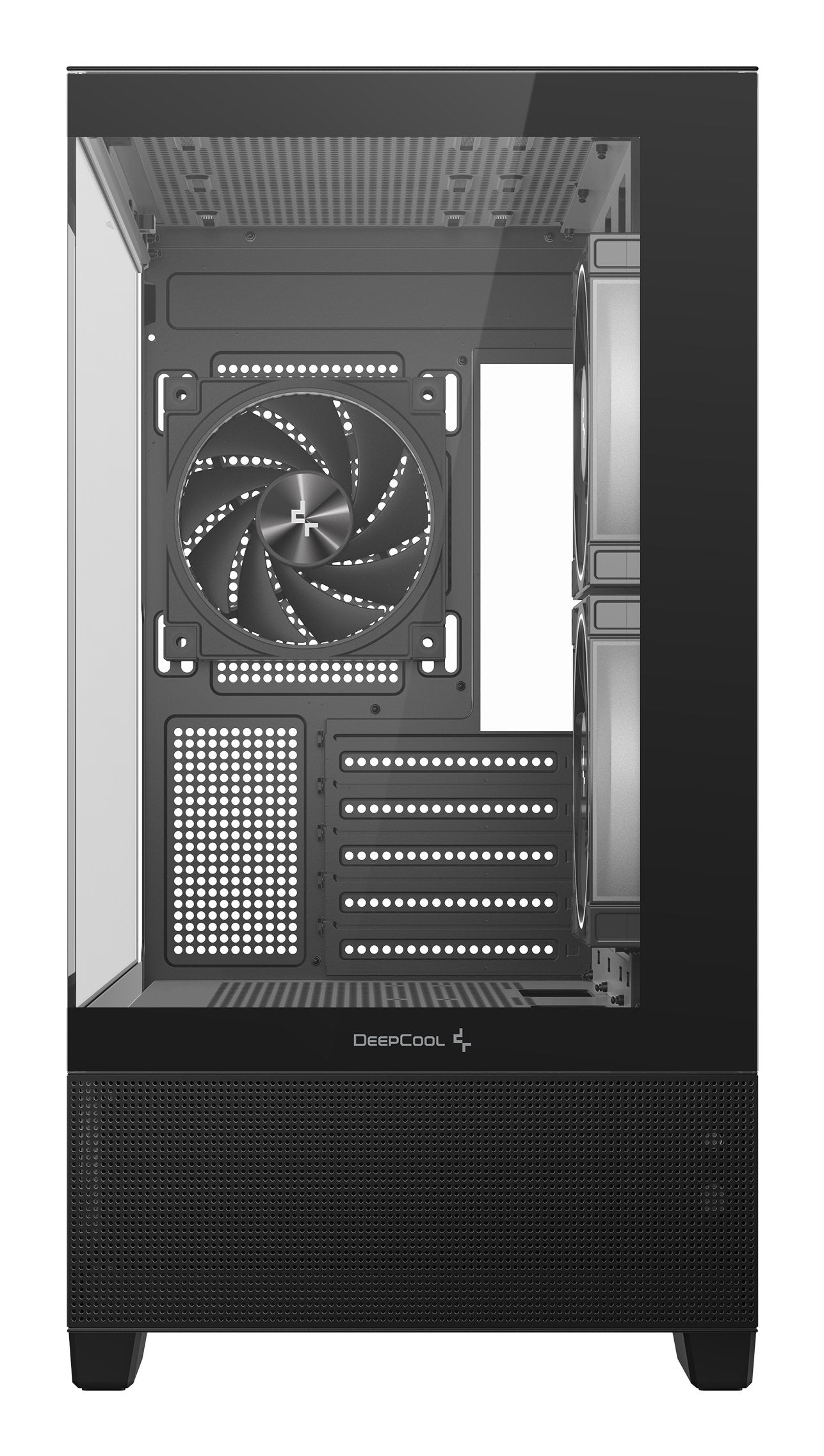 Deepcool Cg380 3f, Caja Torre Negra, Vidrio Templado X 2 R-Cg380-Bkagm3-G