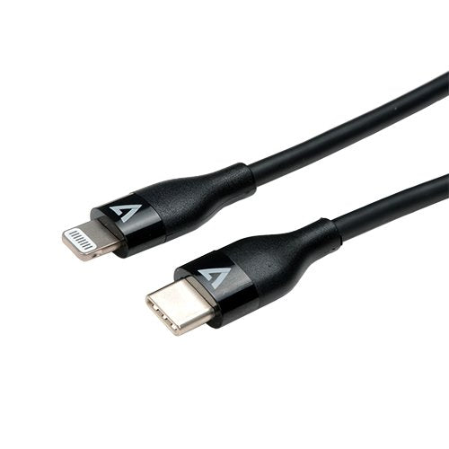 Usb-C To Lightning Cable 1m Blkcabl Black Data And Power Cable