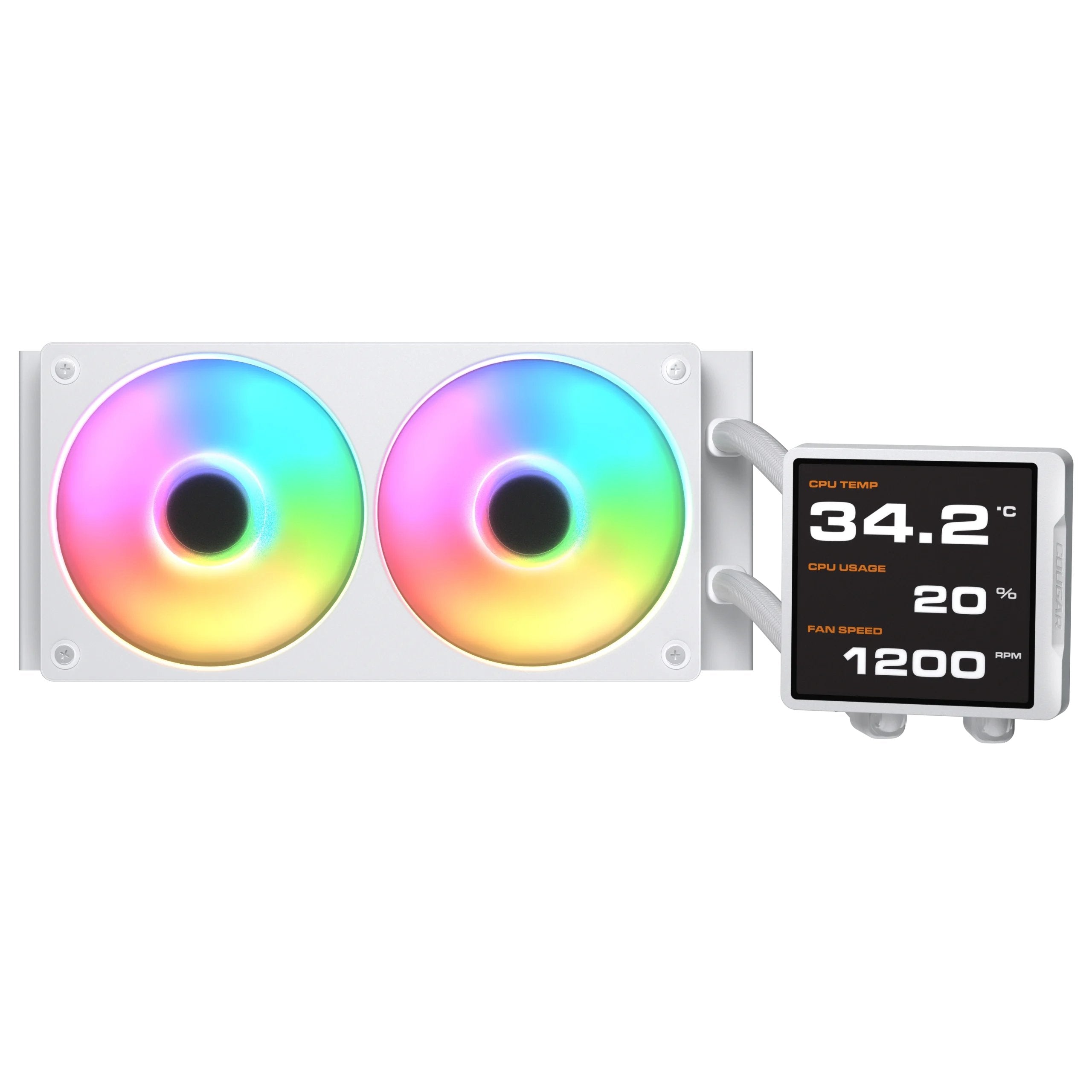 EAN 4710483779725 - COUGAR CGR-PSDVPRGB-W-240 Procesador Sistema de refrigeración líquida todo en uno 12 cm Blanco imagen 1