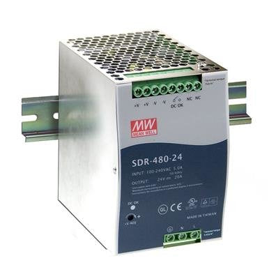 EAN 5715063800829 - MEAN WELL SDR-480-48 adaptador e inversor de corriente 480 W imagen 1