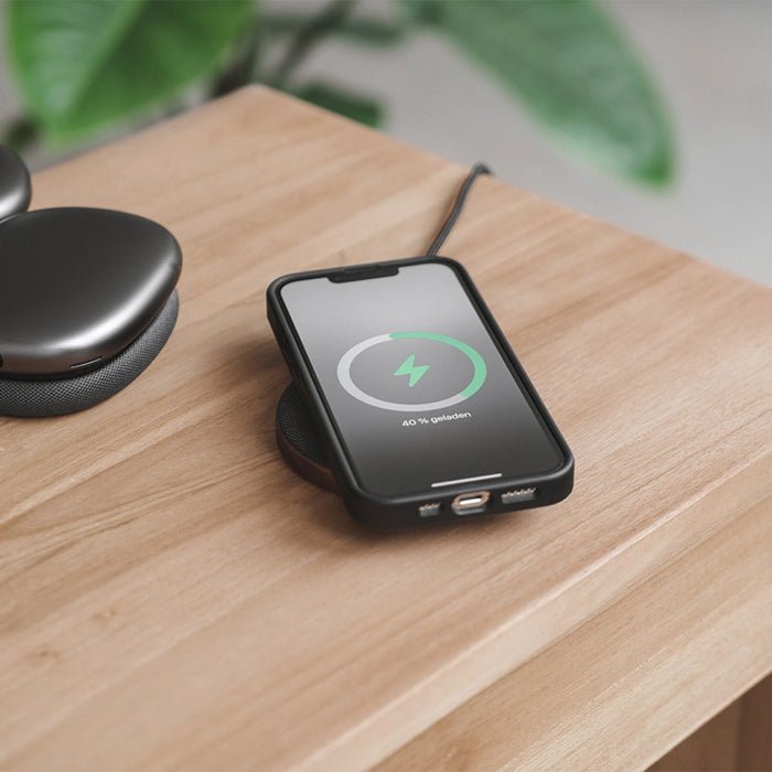 Woodcessories Bio Funda Magsafe Iphone 15 Plus Negro